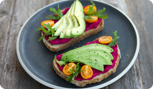 Meatless toasts