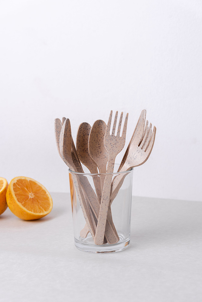 Natural Agave Cutlery Kit 3