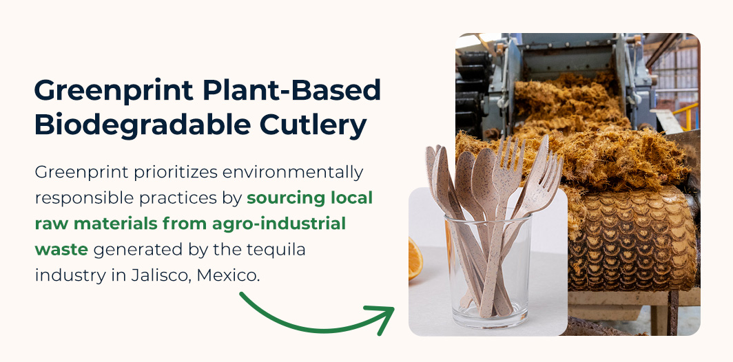 Greenprint Plant-Based Biodegradable Cutlery