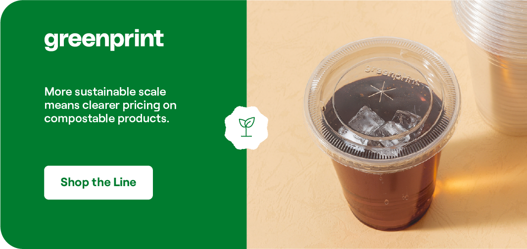 Upcycled materials support a circular economy for foodservice disposables