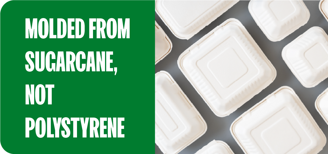 Certified compostable foodservice packaging that supports restaurant plastic-rule compliance