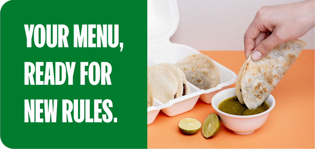 Greenprint compostable foodservice products for life after single-use plastic